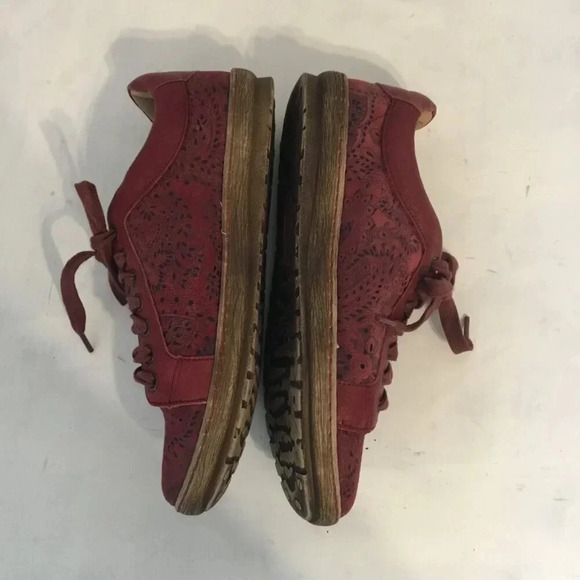 NWOT  Comfortiva Caledonia Memory foam Russet Red leather Women's Shoes Sz 9 M - Picture 7 of 12